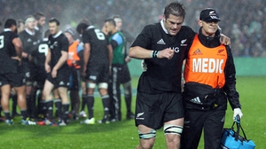 Richie McCaw misses out after suffering a knee injury against Argentina