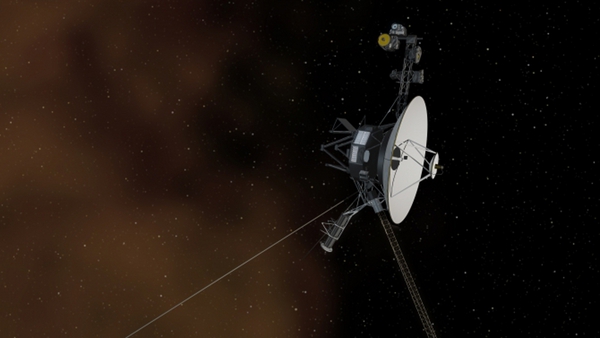 This image depicts NASA's Voyager 1 spacecraft entering interstellar space, or the space between stars (Photo: NASA/JPL-Caltech)