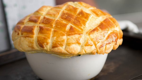 Kevin Dundon's Puff pastry potato pie