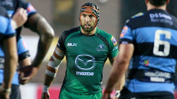 Connacht's John Muldoon making his 200th appearance for the province
