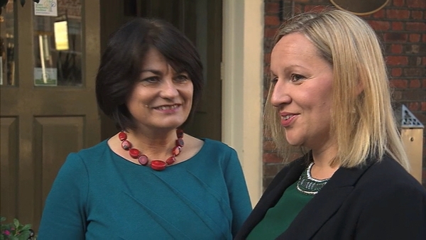 Former Minister of State Lucinda Creighton (R) again insisted the Reform Alliance had no plans to form a political party