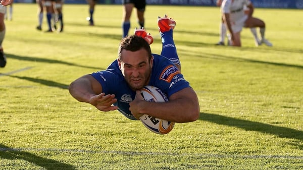 Dave Kearney scored an early try for Leinster