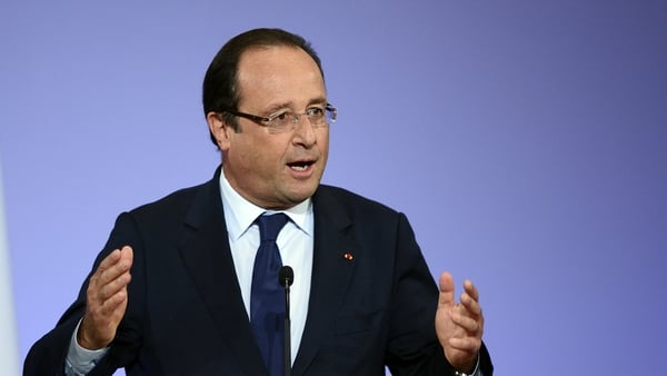 Francois Hollande said a resolution could be voted on by the end of the week