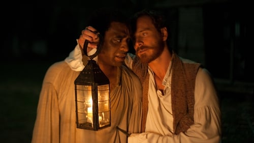 Fassbender and Ejiofor - Both nominated for their performances in 12 Years a Slave