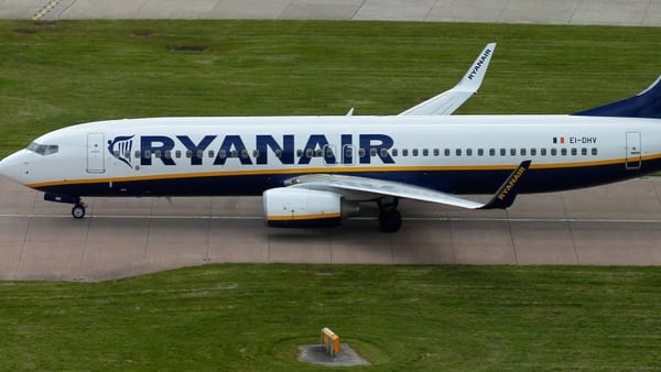 Ryanair said it carried 9.3 million passengers last month