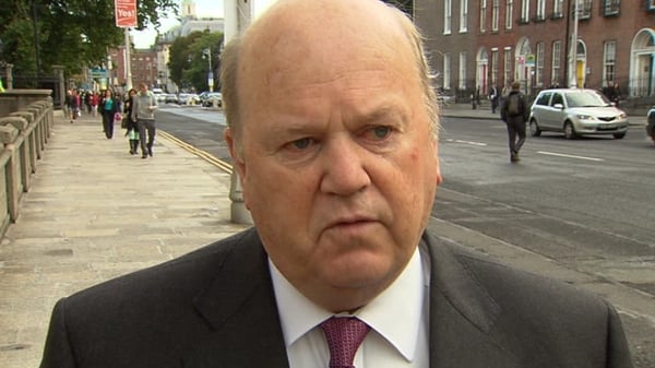 Michael Noonan said he aims to beat the deficit target, achieve a primary surplus and enable Ireland to exit the bailout