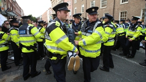 Leinster House protest an 'attack on democracy' - Ceann Comhairle