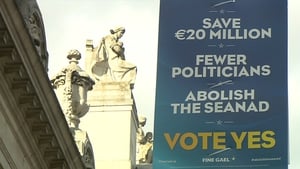Fianna Fáil disputes Fine Gael's claims that the abolition of the Seanad will save €20m