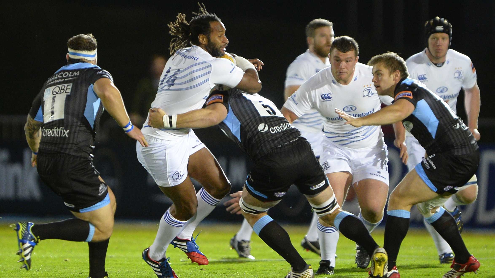 Leinster go top of RaboDirect Pro 12 after victory over Glasgow