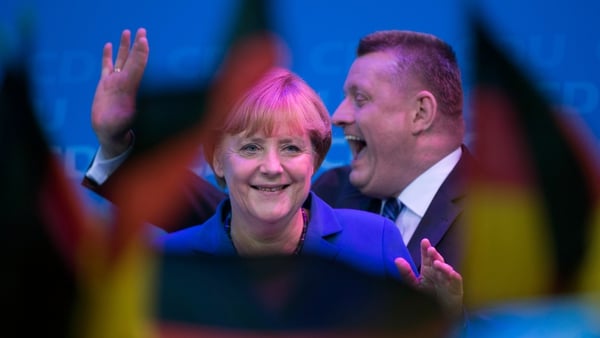 German Chancellor Angela Merkel praises Ireland for its bailout programme progress