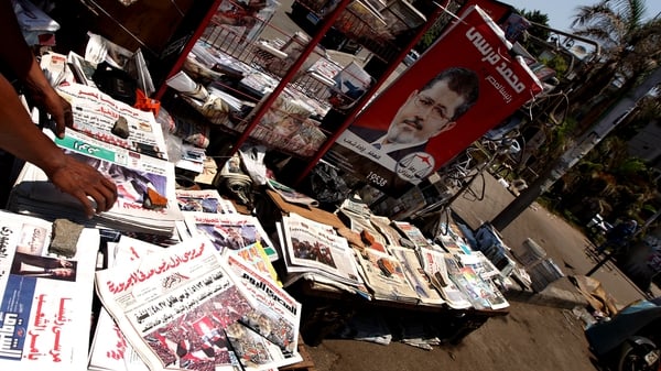 The newspaper had tried to promote support for Mohammed Mursi