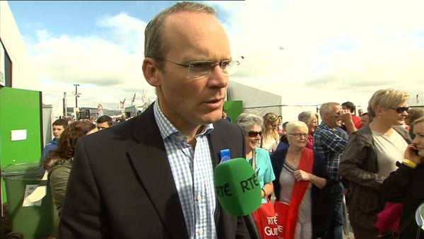 Simon Coveney said he wanted to wish Eddie Downey well, and said he had made 'a big and difficult decision'