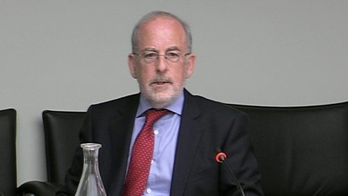 Patrick Honohan appeared before an Oireachtas Committee yesterday