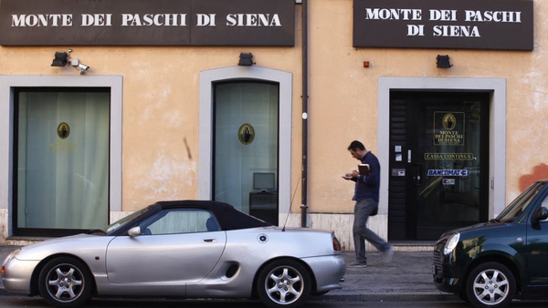 Monte dei Paschi di Siena is 64% owned by the Italian state