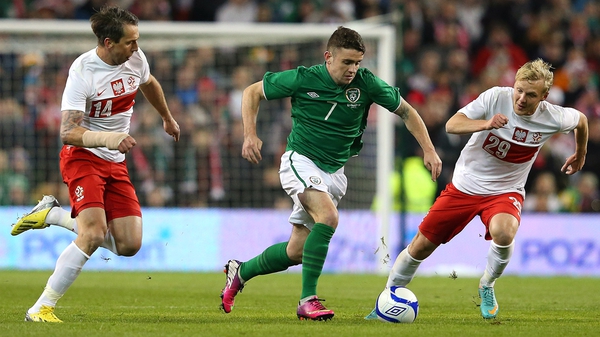 Robbie Brady will be sidelined for four weeks