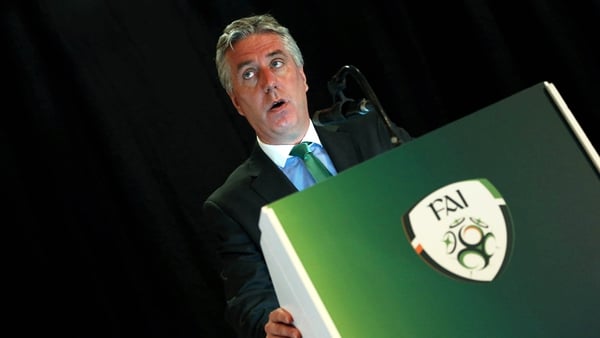 John Delaney made an official written apology on Tuesday evening