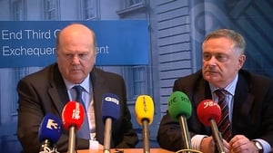 Michael Noonan (left) and Brendan Howlin have revealed the details of Budget 2014
