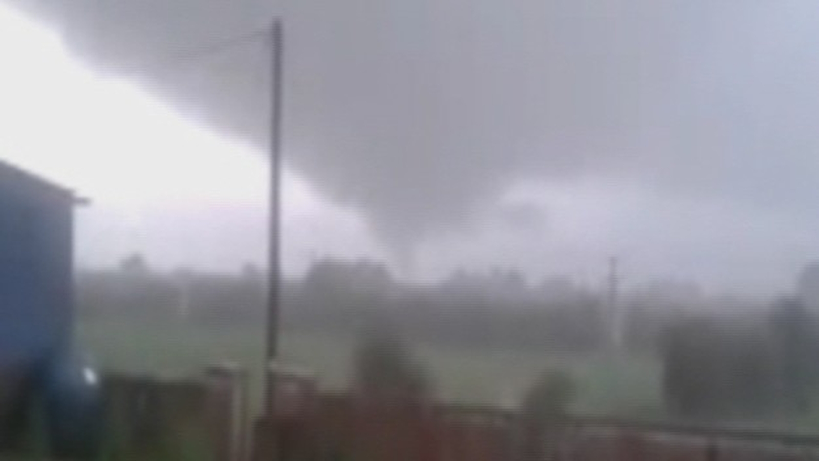 Severe storm damages building in Co Galway