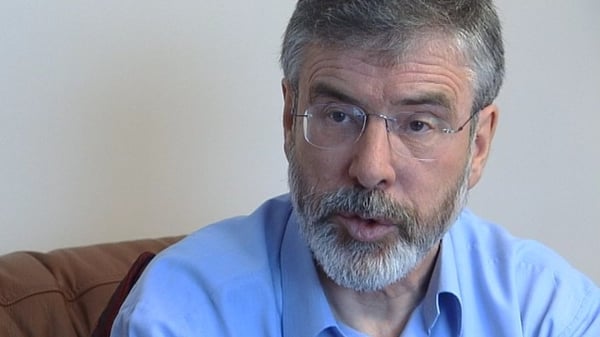 A decision was made two years ago not to prosecute Gerry Adams