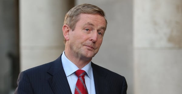 Enda Kenny said he was disappointed but accepted the referendum outcome