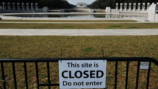 US government shutdown continues as row over US debt ceiling grows