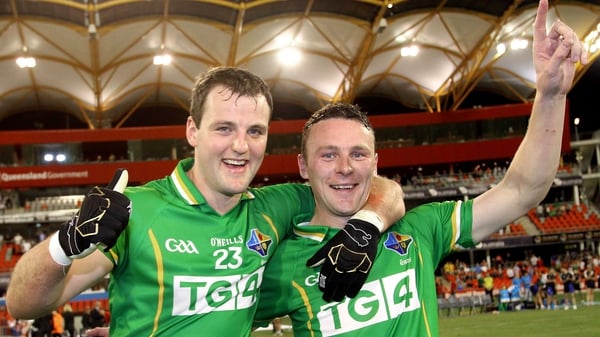 Captain Michael Murphy (l) may have to play a Donegal county final the day after the first Test