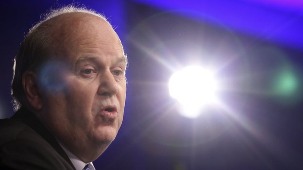Finance Minister Michael Noonan says deficit will fall to 4% by the end of the year