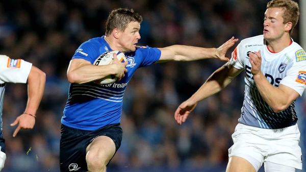 Brian O'Driscoll is rated doubtful for Leinster's tie with Ospreys