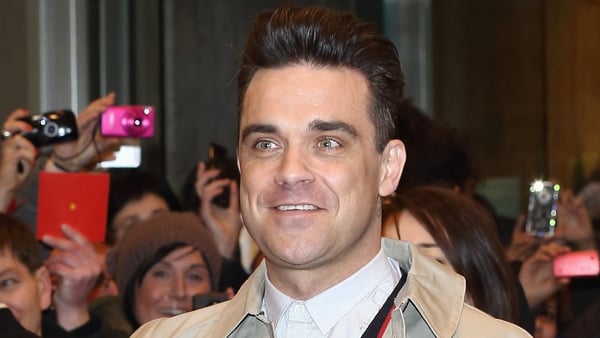 Candy singer Robbie Williams 