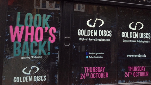 Golden Discs re-opened an outlet in Dublin's St Stephen's Green during its last financial year