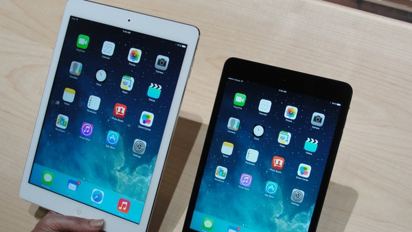 Apple's new iPad Air and iPad Mini launched last night