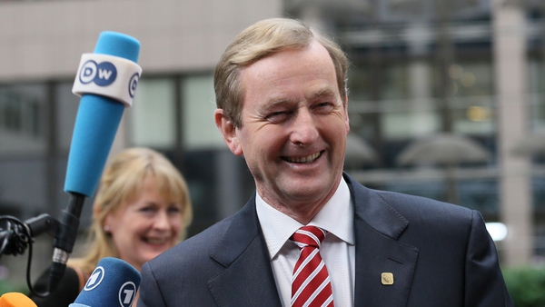Enda Kenny said there were a range of views from other EU leaders on Ireland's options