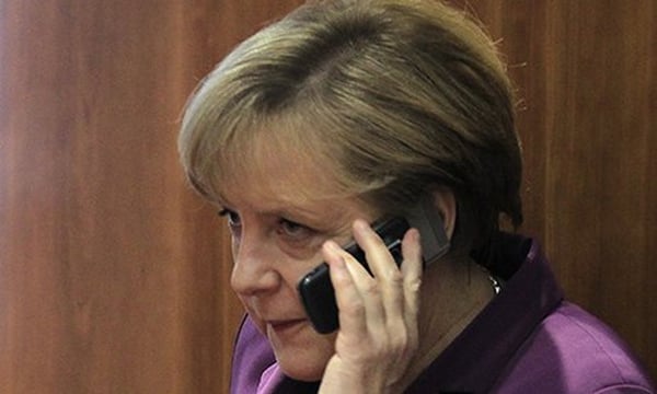 It is alleged the US had been spying on German Chancellor Angela Merkel's mobile phone since 2002