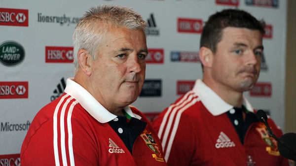 Warren Gatland said dropping Brian O'Driscoll was the toughest call of his career