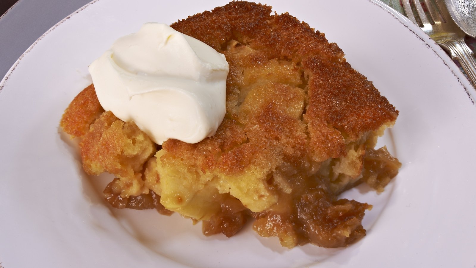 Butterscotch Apple Pudding