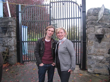 Cillian Murphy and Úna Weir