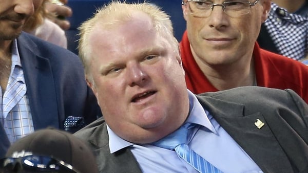 Rob Ford said he smoked crack cocaine probably in a drunken stupor