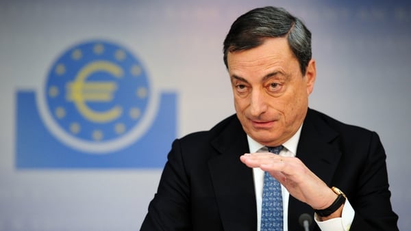 ECB President Mario Draghi gave a news conference after today's rates decision
