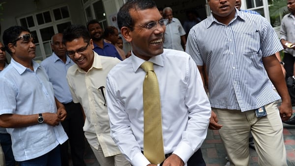 Mohamed Nasheed failed to win a clear majority