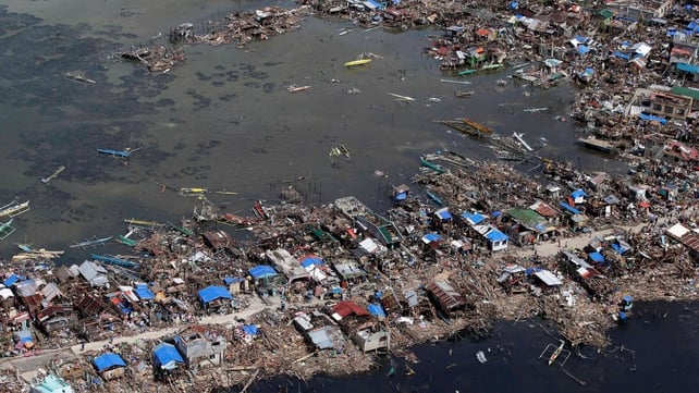 Typhoon Haiyan Strikes The Philippines