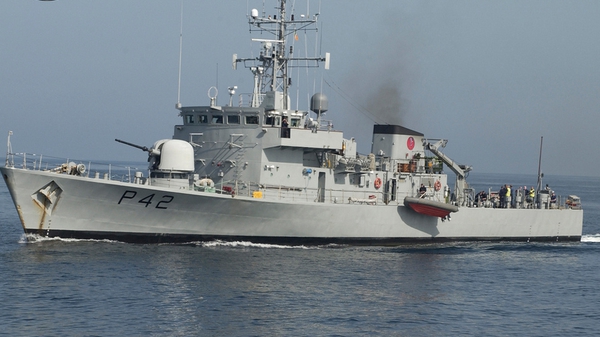 The LÉ Ciara detained the boat south west of Mizen Head last night