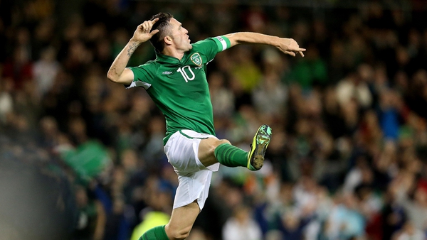 Robbie Keane registered the first of his 62 international goals in a 5-0 win against Malta in 1998