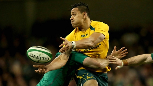 Israel Folau has instigated legal action against Rugby Australia