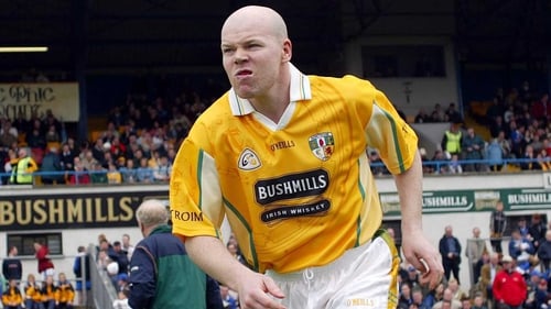 Anto Finnegan played 11 years for Antrim