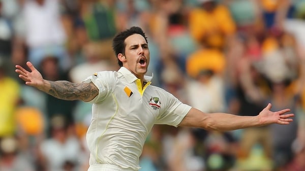 Mitchell Johnson took four wickets for 61 runs