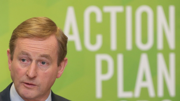 The Taoiseach said 90% of measures in the jobs action plan have been achieved