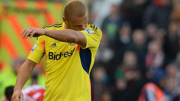 Wes Brown was wrongly sent off against Stoke