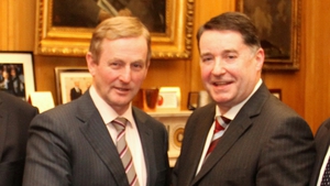 Enda Kenny, with Northgate Executive Director Joe Bradley, welcomed the announcement of the 150 jobs for Mayo