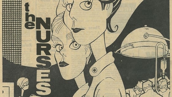 'The Nurses' featured on the cover of the RTV Guide, Vol.2, No.105, 29 November,1963.