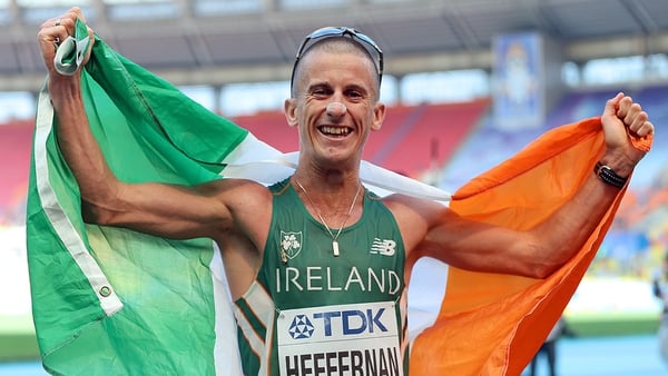 Rob Heffernan is looking to follow up on his 2013 world 50km walk gold with European success